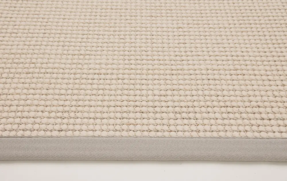 Sisal Boucle Natural/Soft Grey Border - Image 8