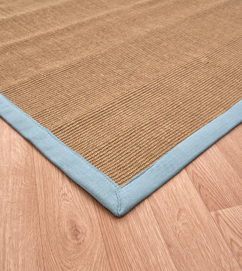 Sisal Linen Aqua Rug - Image 4