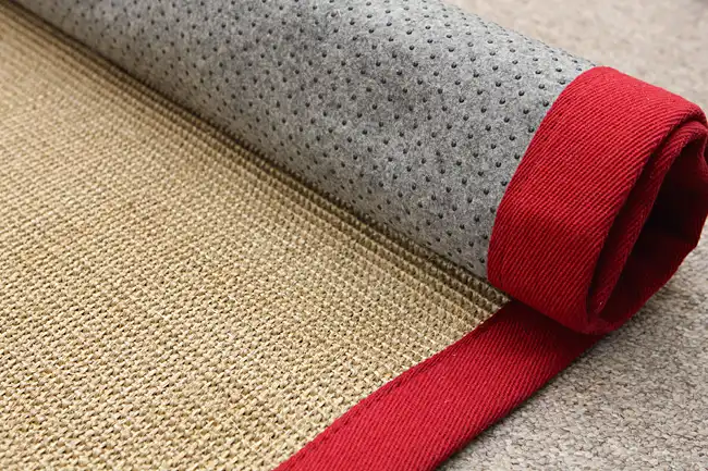 Sisal linen / red Rug - Image 5