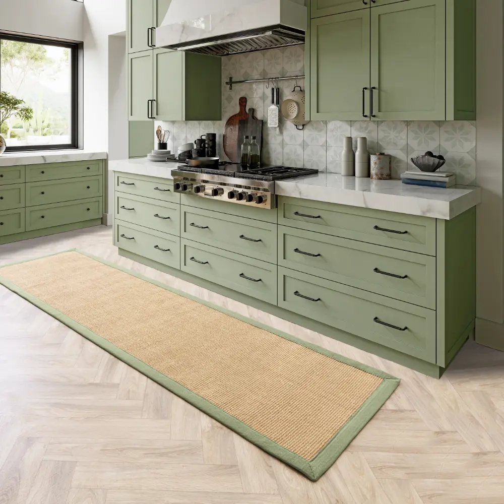 Sisal linen / sage Rug - Image 4