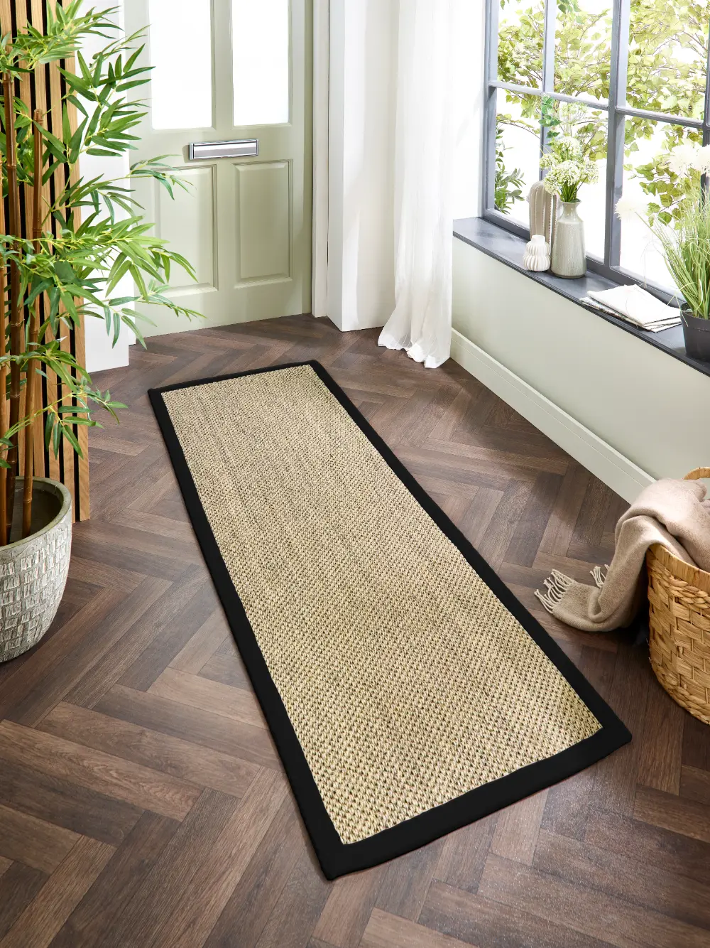 Sisal Natural/Black Border - Image 3