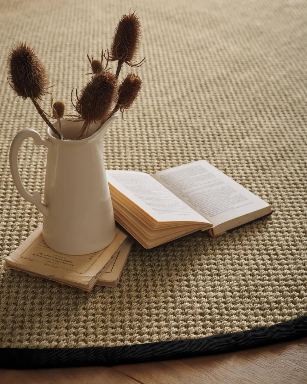 Sisal Natural/Black Border - Image 7