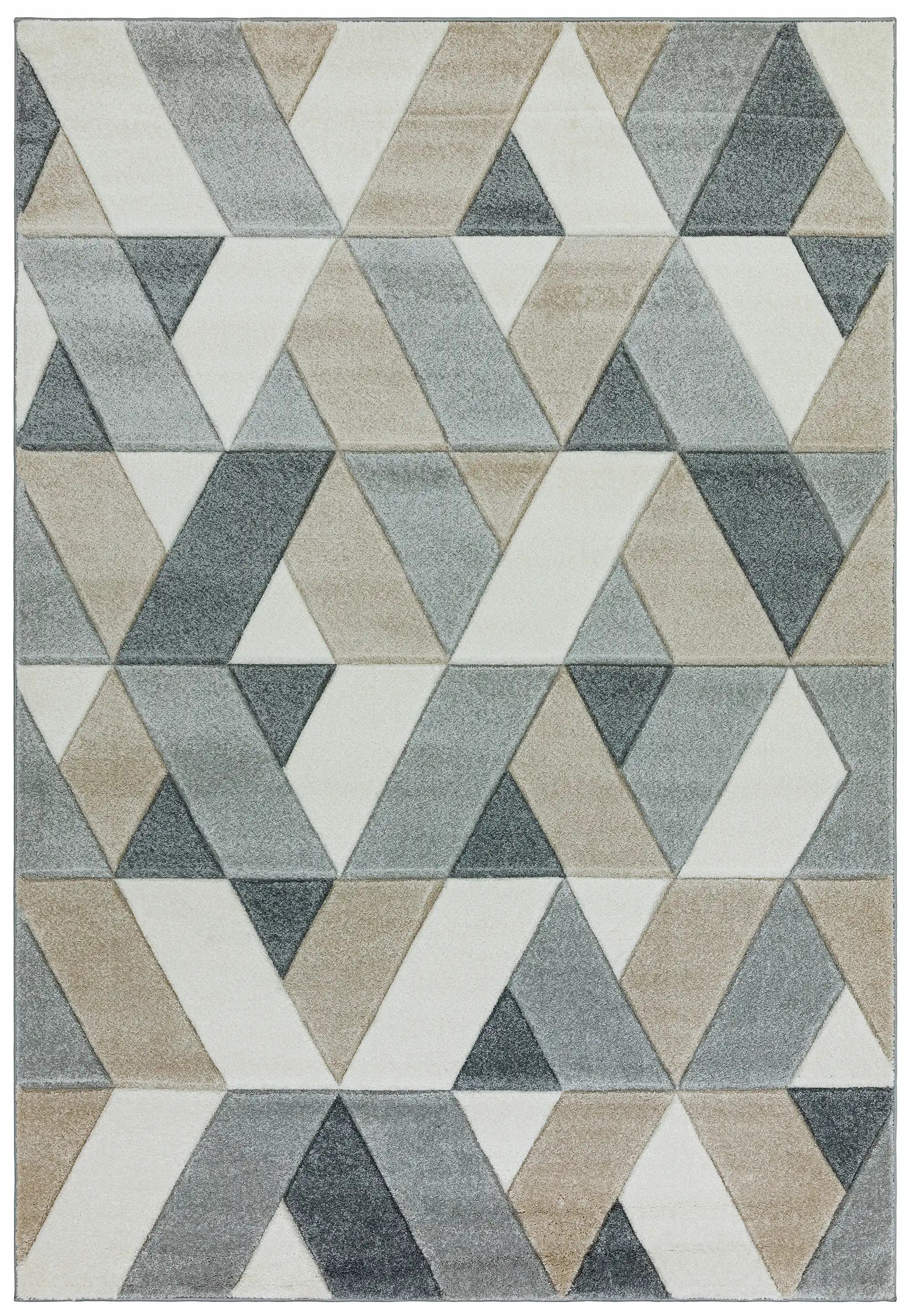 Sketch SK01 Rhombus Grey Rug - Image 3