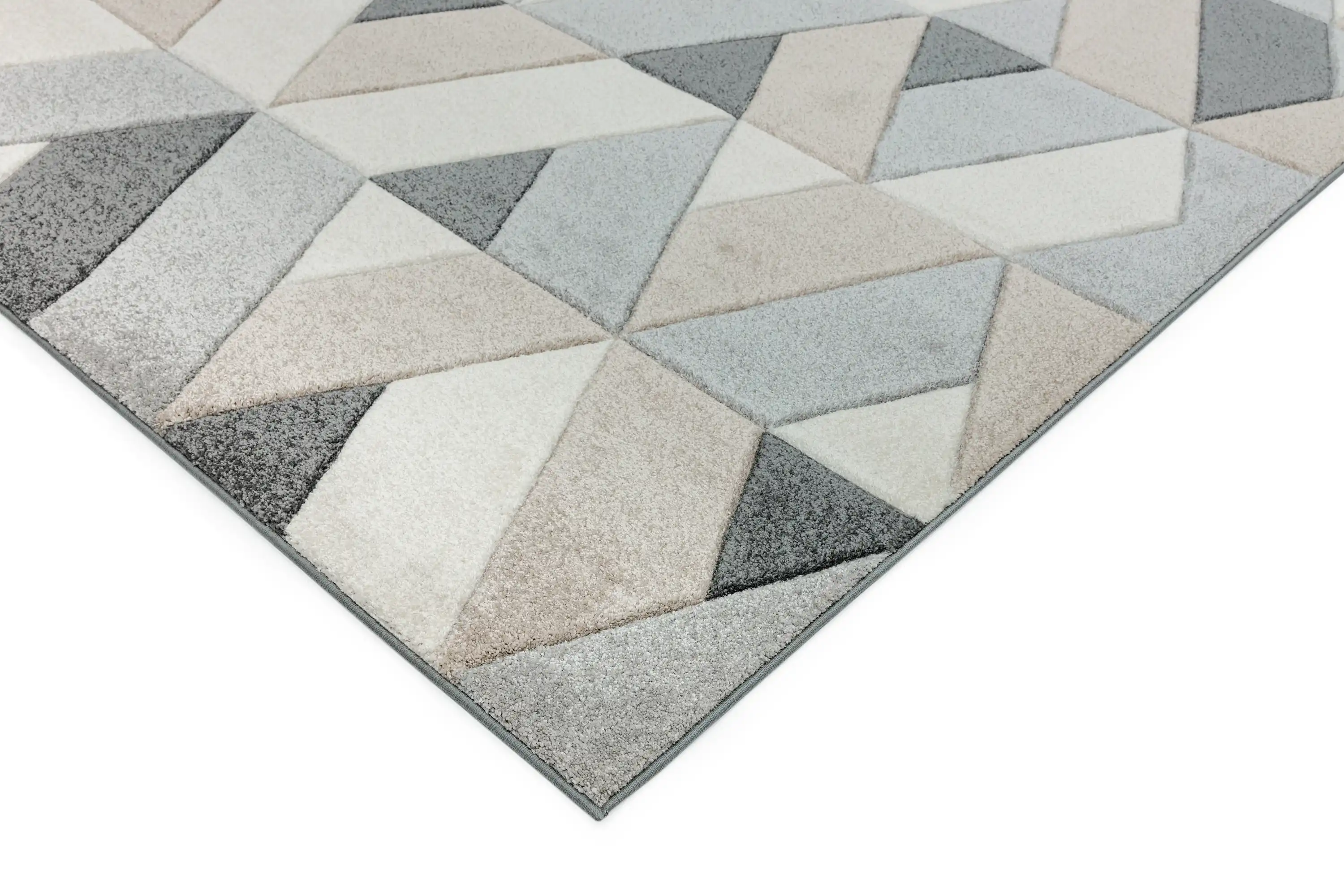 Sketch SK01 Rhombus Grey Rug - Image 5