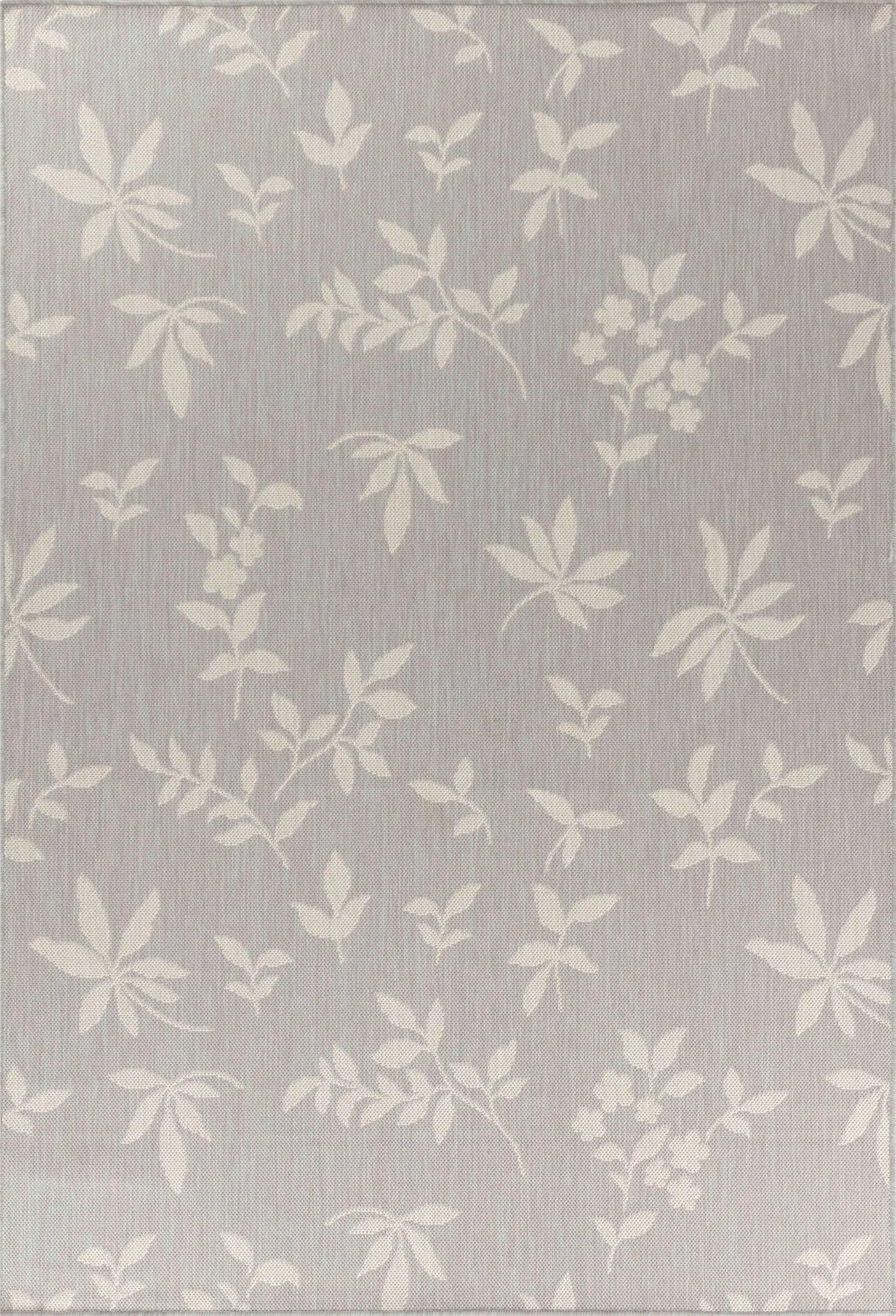 Sky Outdoor Flower Silver Rug - Image 2