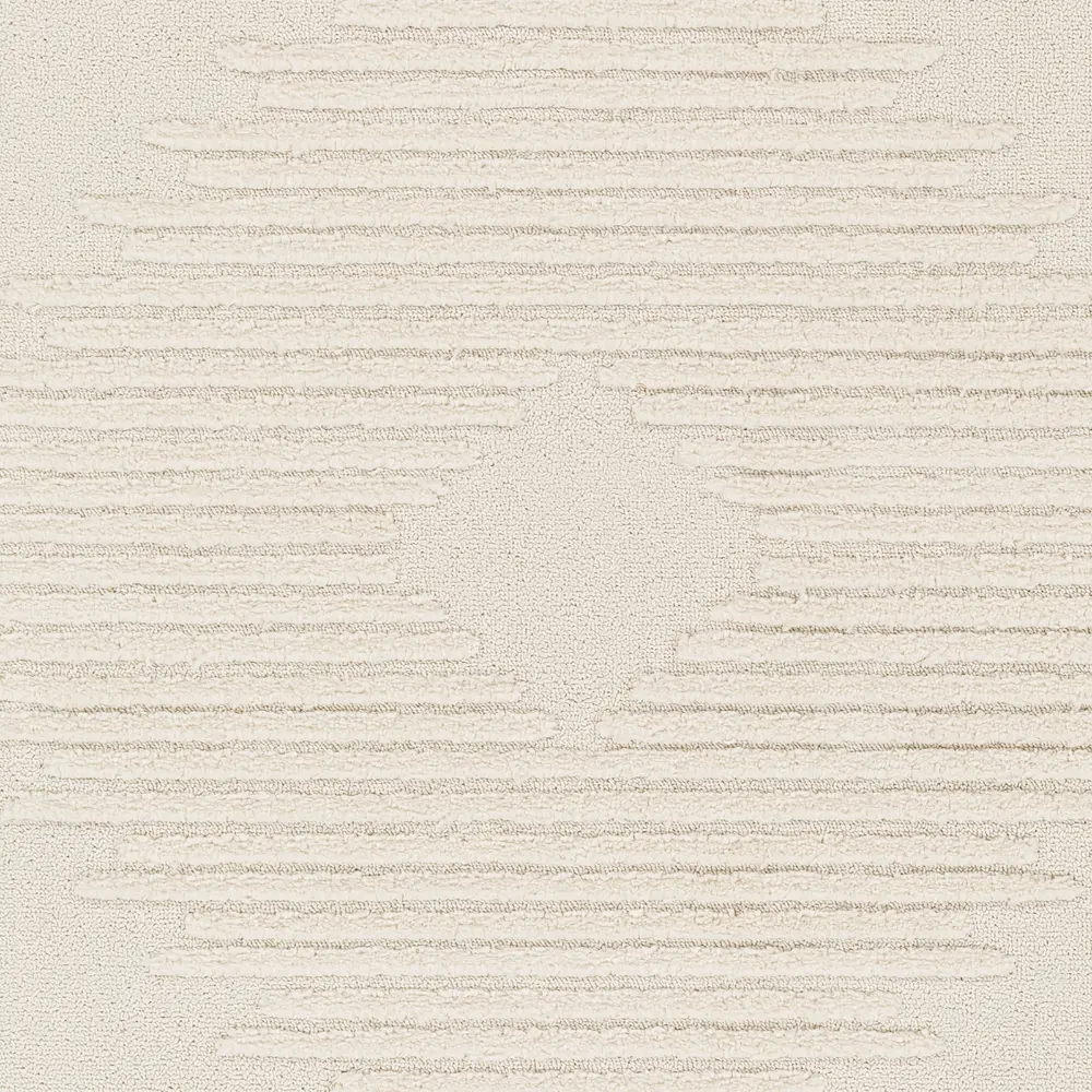 Sloan Berber Global High Pile Ivory Rug - Image 2