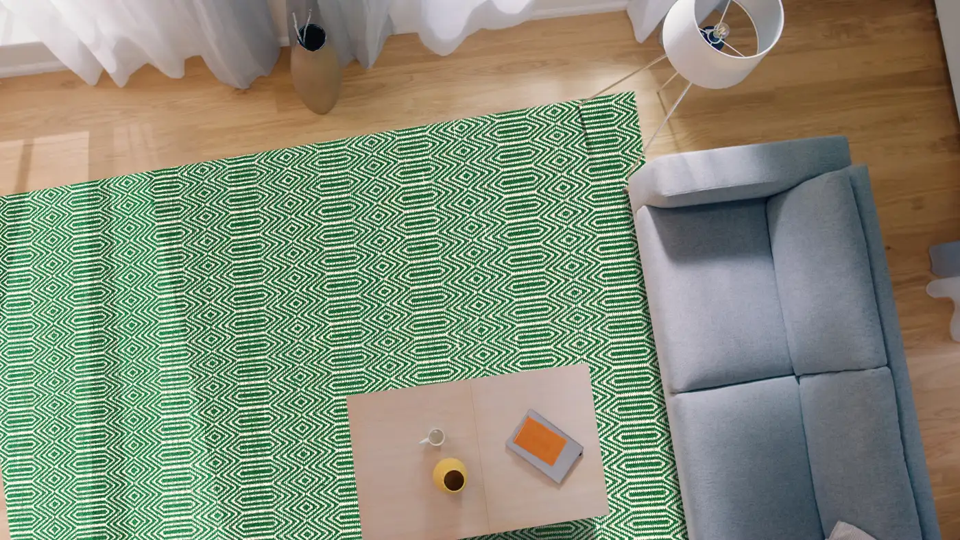 Sloan Green Rug - Image 3