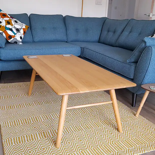 Sloan Mustard Rug - Image 2