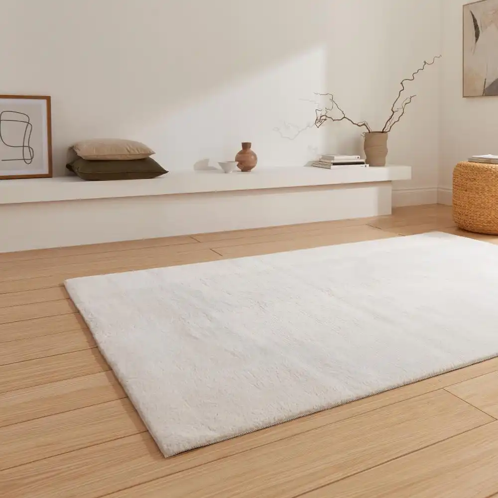 Snug Cream Rug - Image 2
