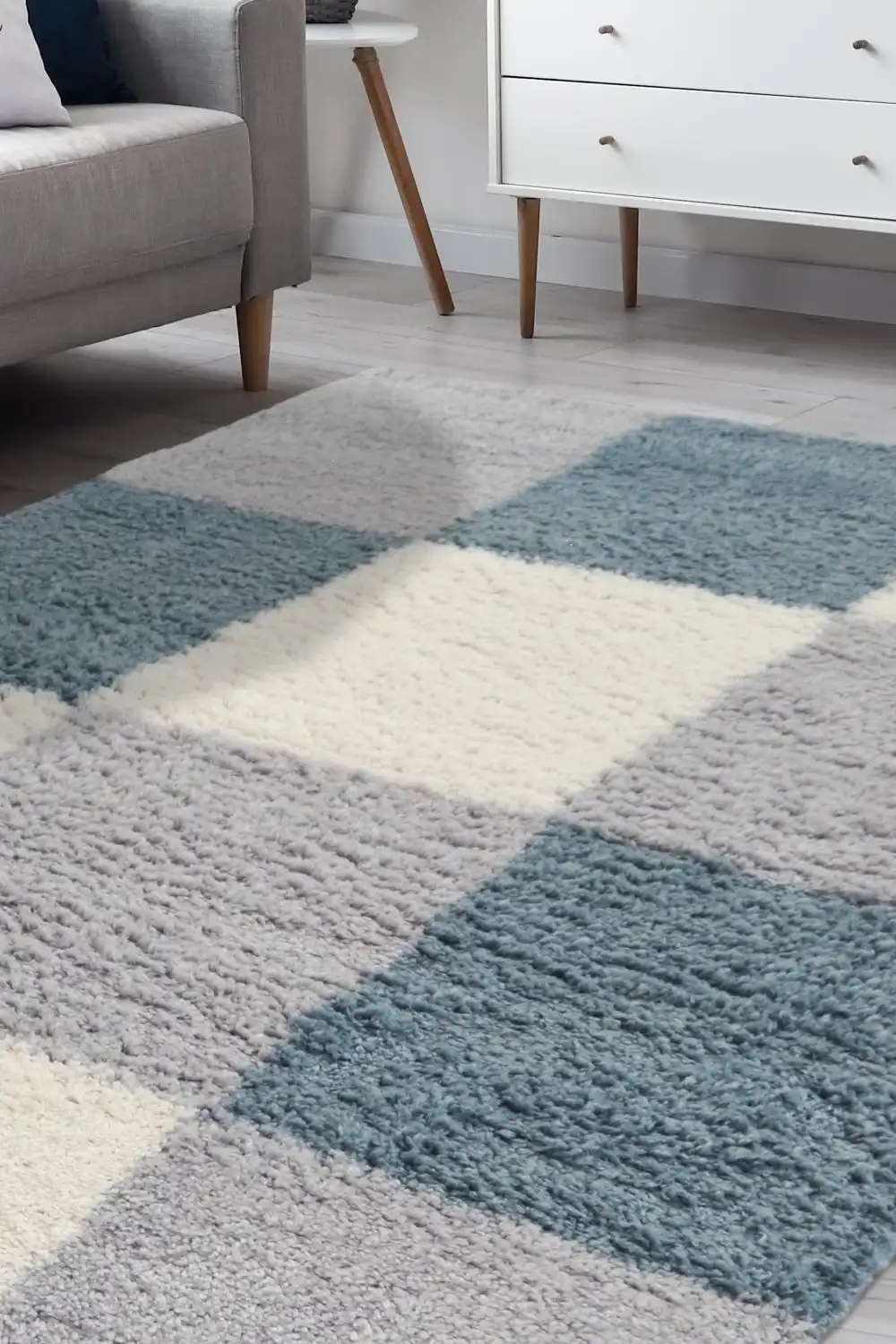 Snug Melrose BLOCKS DUCK EGG Rug