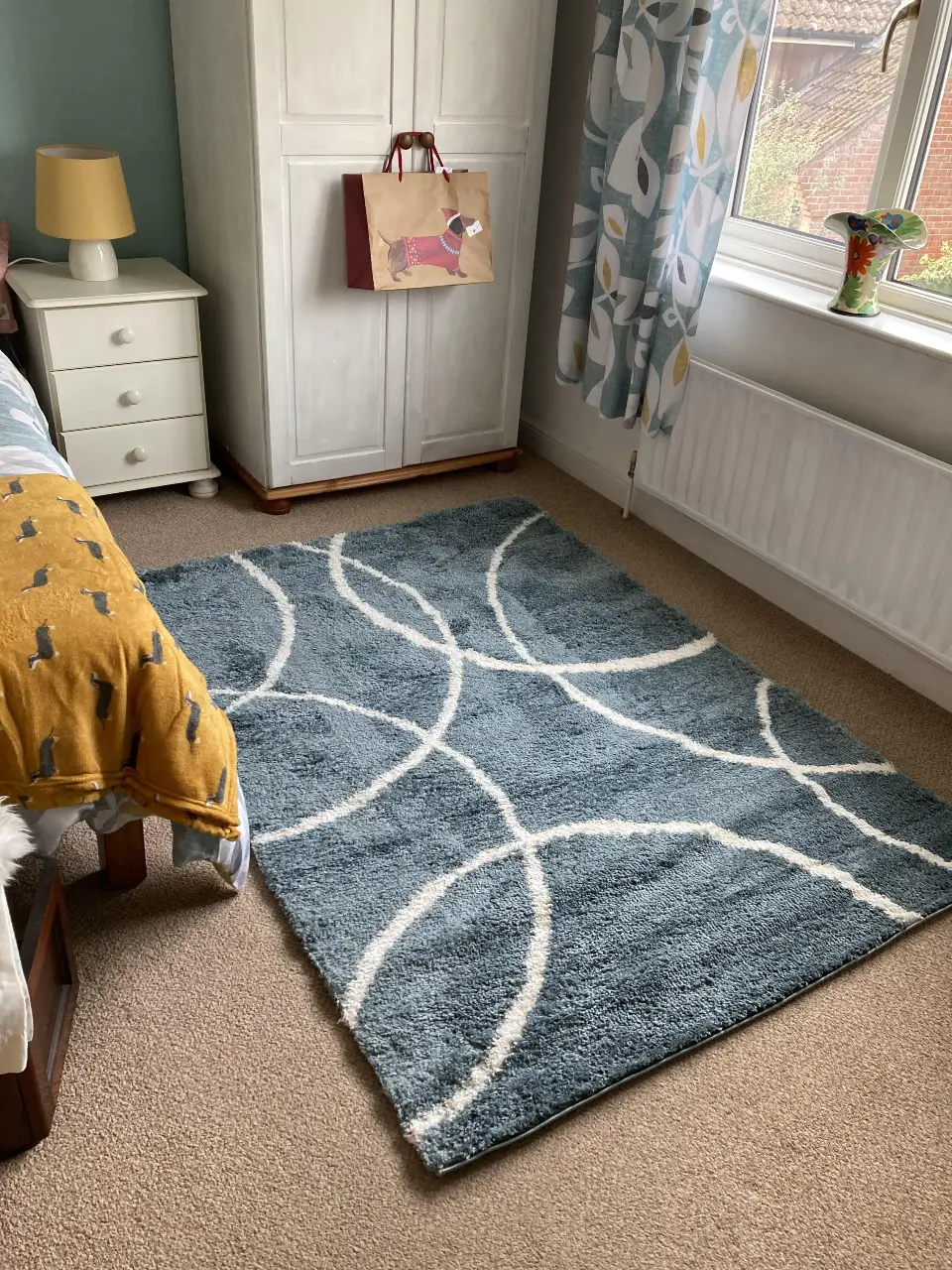 Snug Melrose BUBBLES BLUE Rug - Image 2
