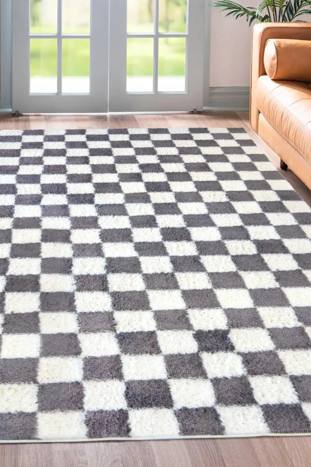 Snug Melrose CHECKS LILAC Rug