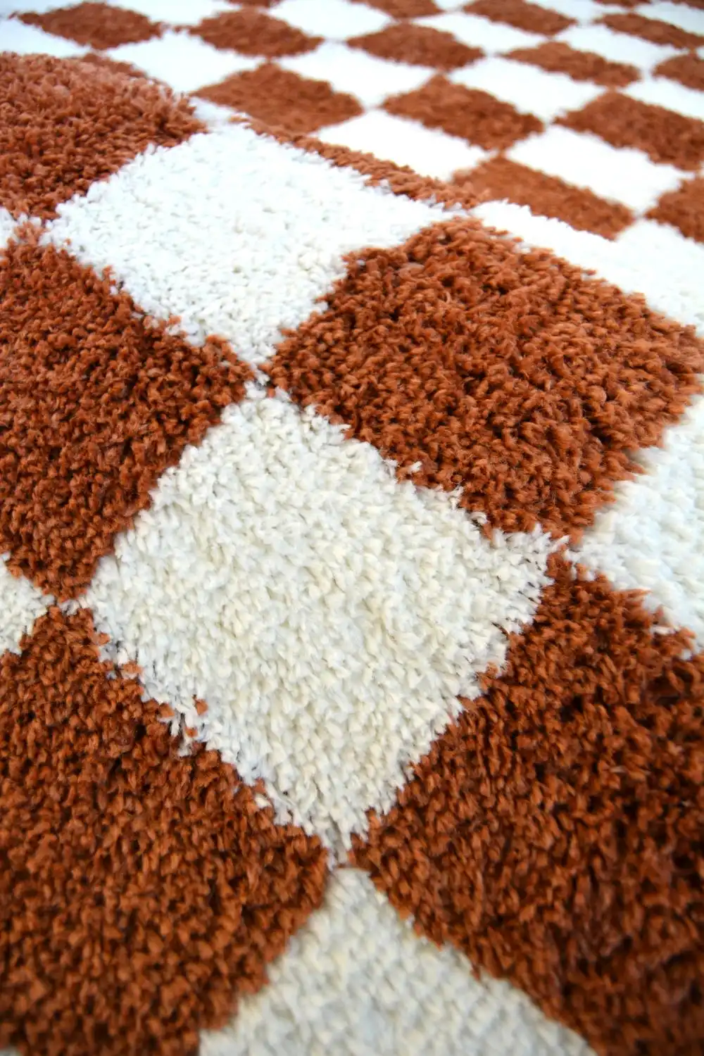 Snug Melrose CHECKS TERRACOTTA Rug - Image 4