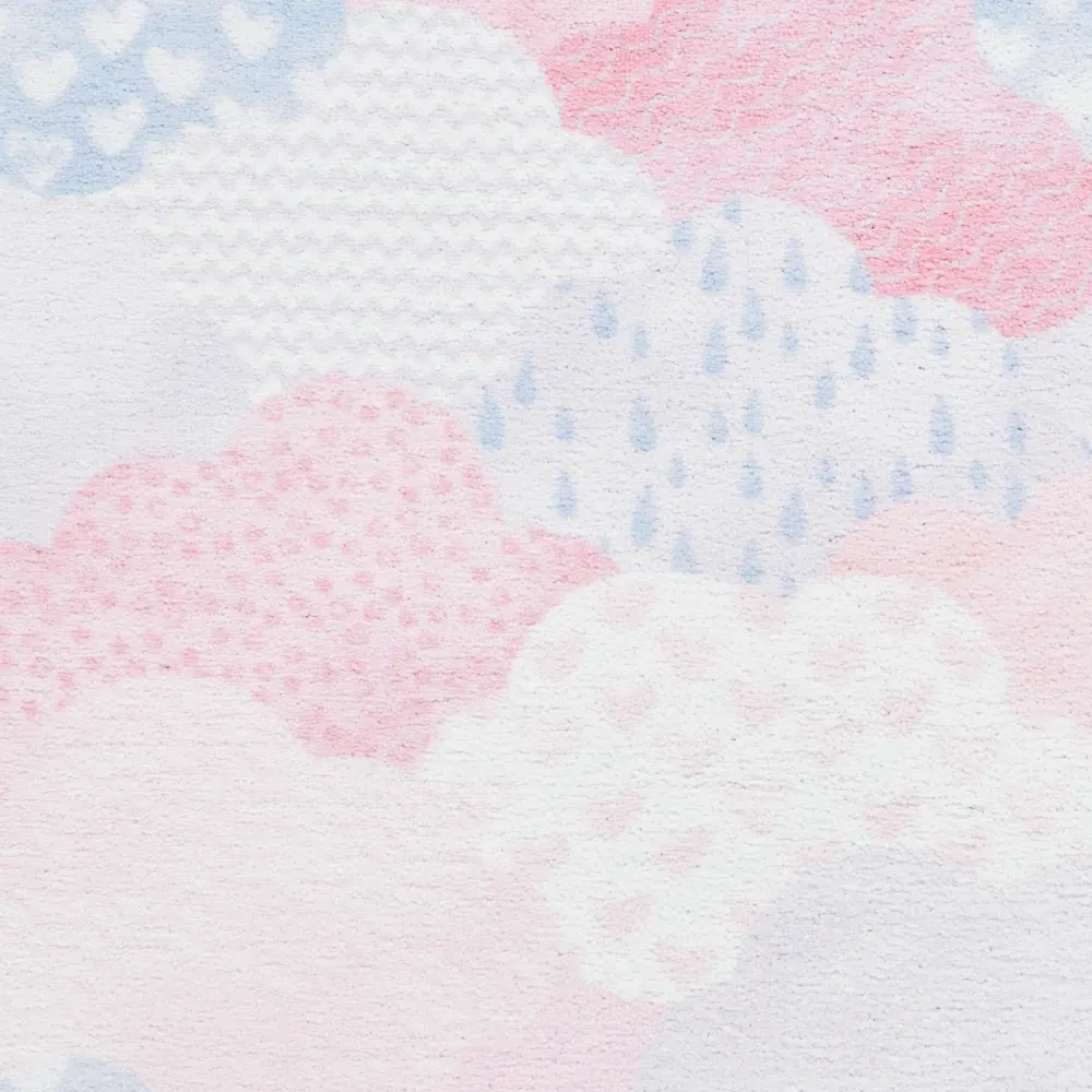 Catherine Lansfield Soft As A Cloud Pink - Washable - Image 2
