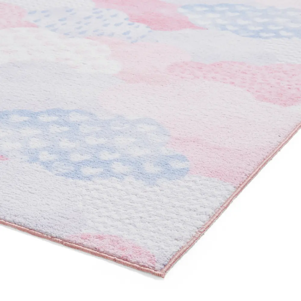 Catherine Lansfield Soft As A Cloud Pink - Washable - Image 3