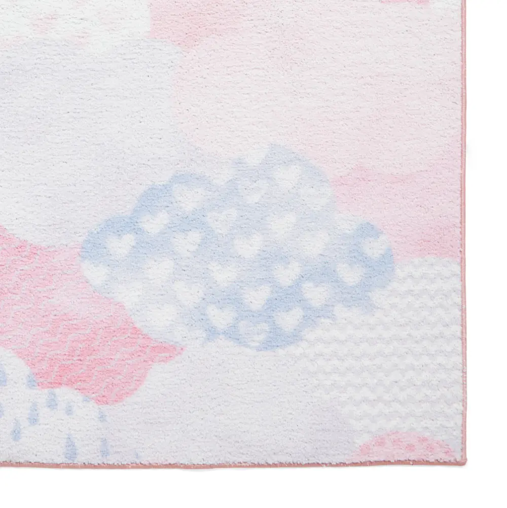 Catherine Lansfield Soft As A Cloud Pink - Washable - Image 8