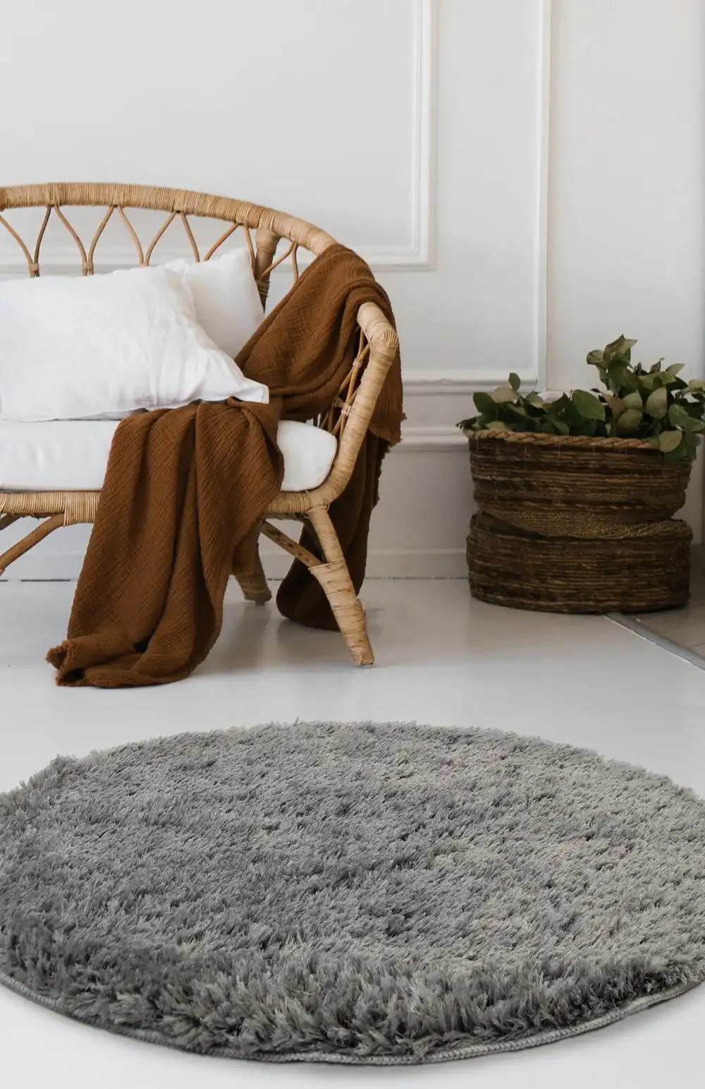 Soft Washable COSY GREY Rug - Image 6