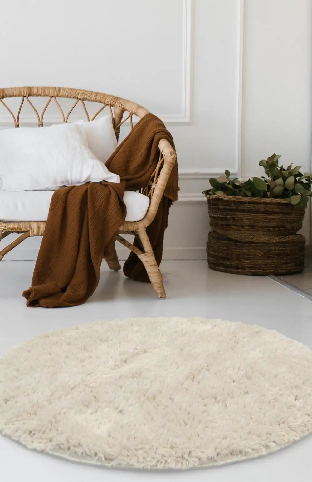 Soft Washable COSY IVORY Rug - Image 8