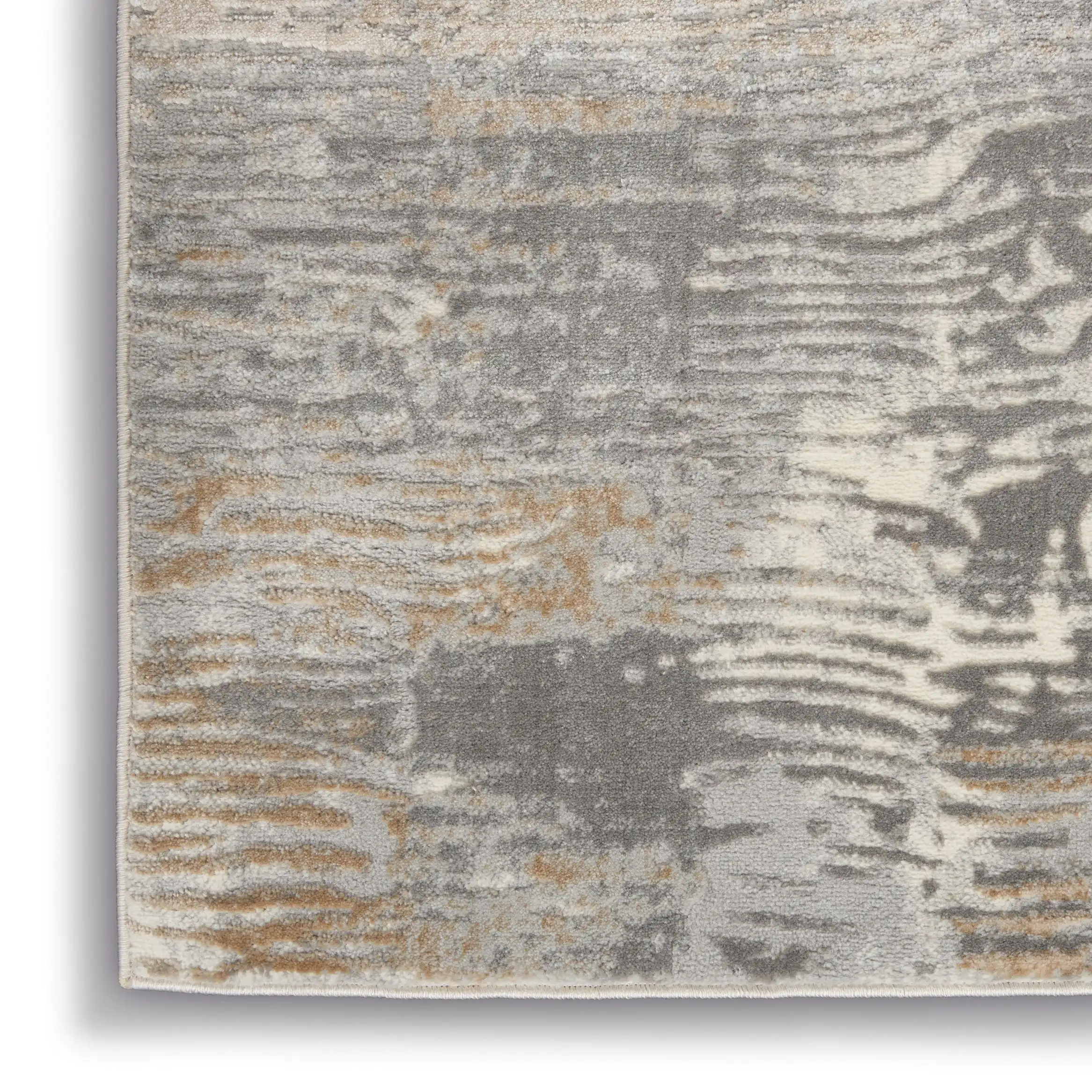 Solace SLA01 Grey Beige Rug - Image 3