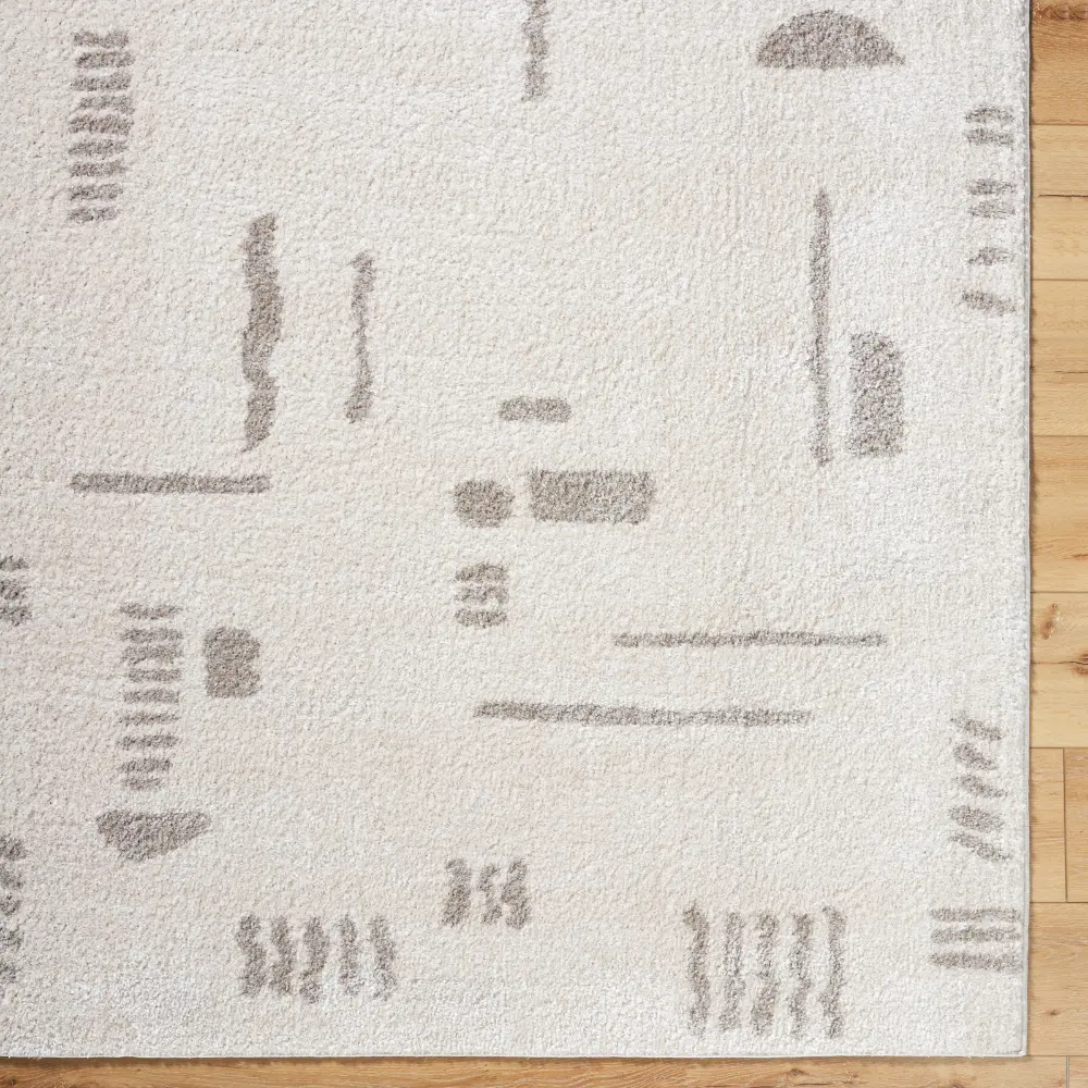 Soline Machine Washable Modern Shaggy Medium Grey Rug - Image 2