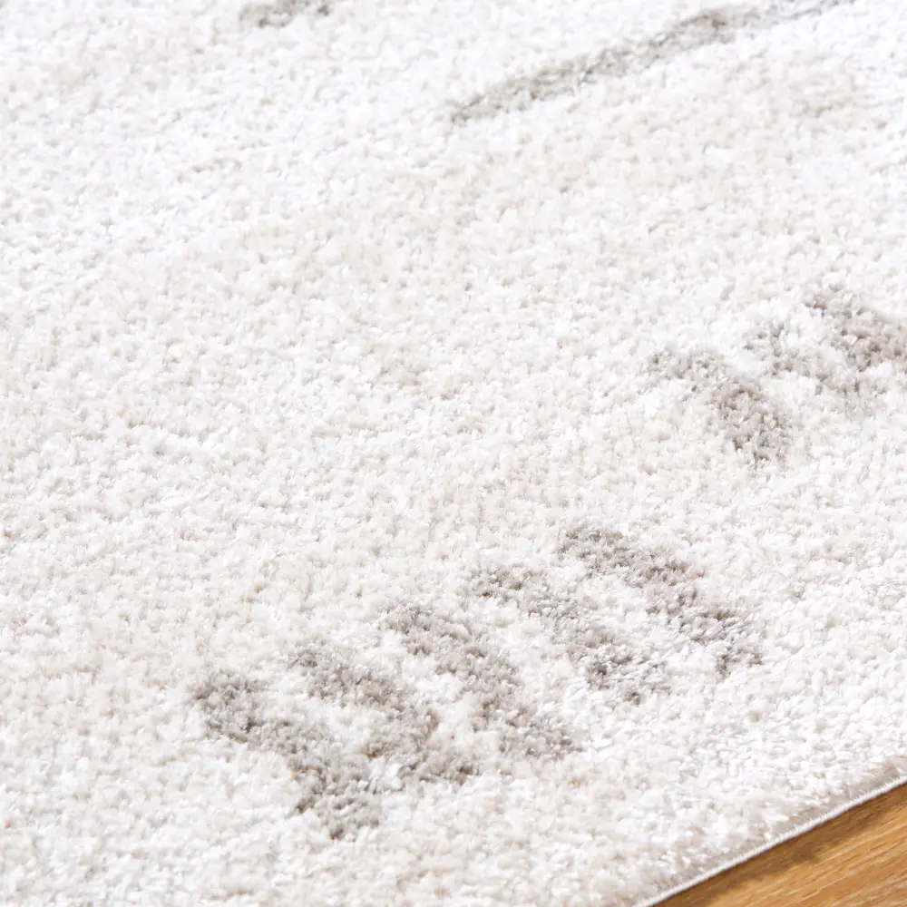 Soline Machine Washable Modern Shaggy Medium Grey Rug - Image 3