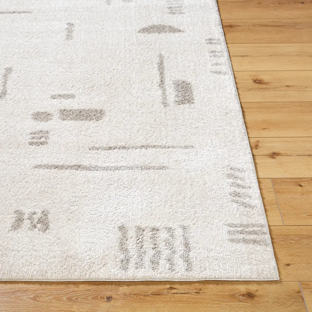 Soline Machine Washable Modern Shaggy Medium Grey Rug - Image 7