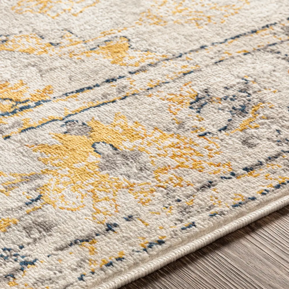 Sonam Vintage Oriental Boho Yellow Rug - Image 9
