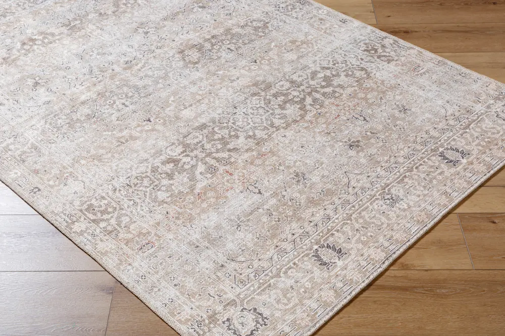 Rainier Our Pnw Home X Livabliss Machine Washable Oriental Boho Brown Rug - Image 6