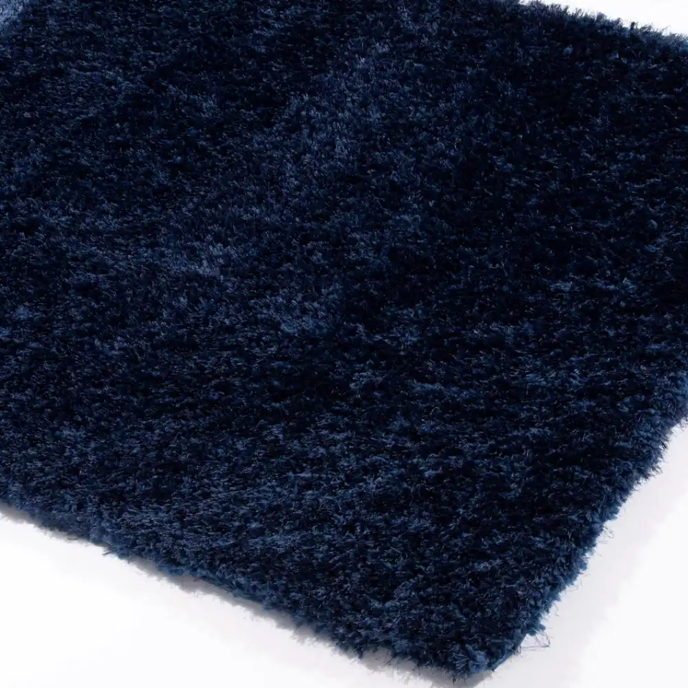 Sophia Shaggy Navy Rug - Image 2