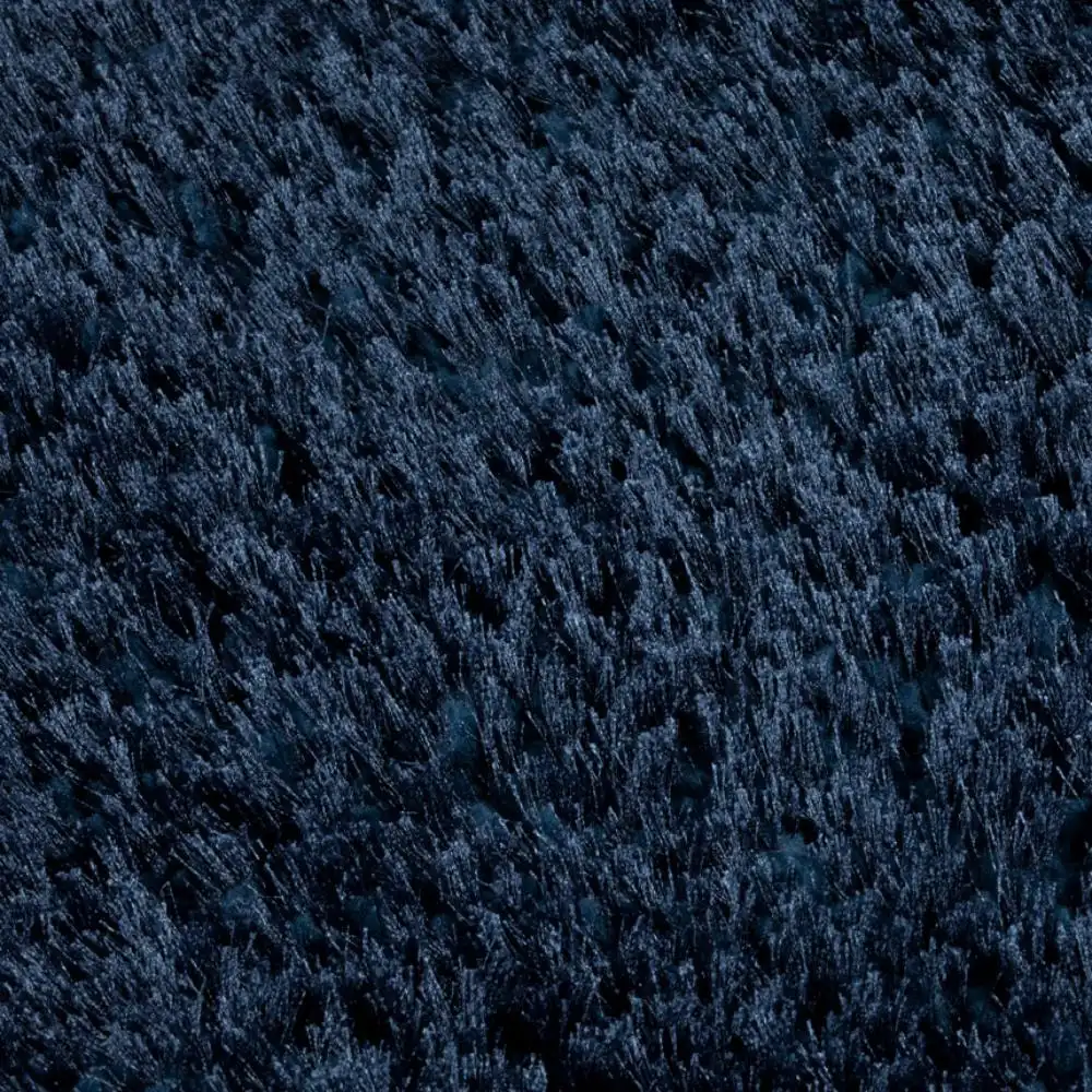 Sophia Shaggy Navy Rug - Image 5