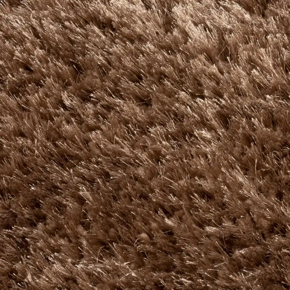 Sophia Shaggy Taupe Rug - Image 5