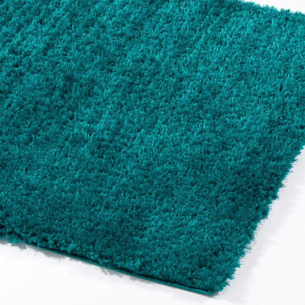 Sophia Shaggy Teal Rug - Image 2