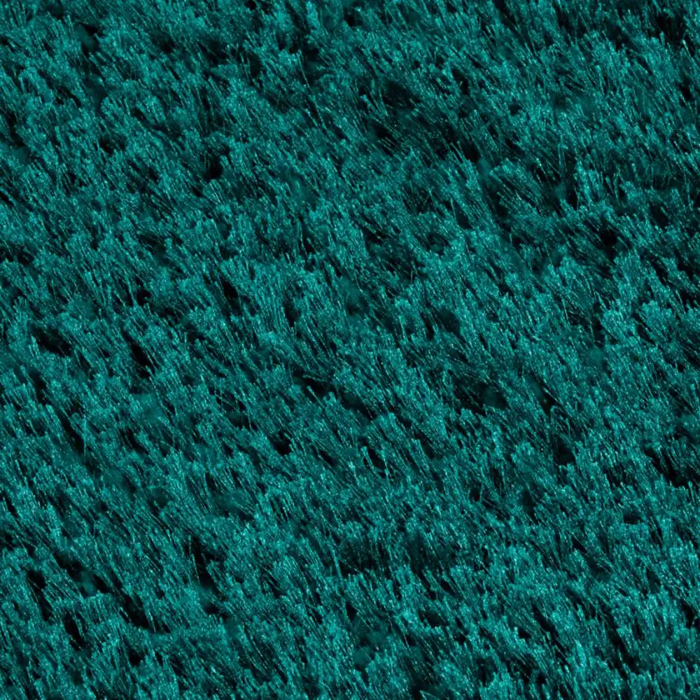 Sophia Shaggy Teal Rug - Image 3