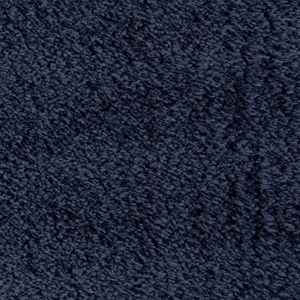 Soso Shaggy Solid Color Plush Pile Dark Blue Rug - Image 10