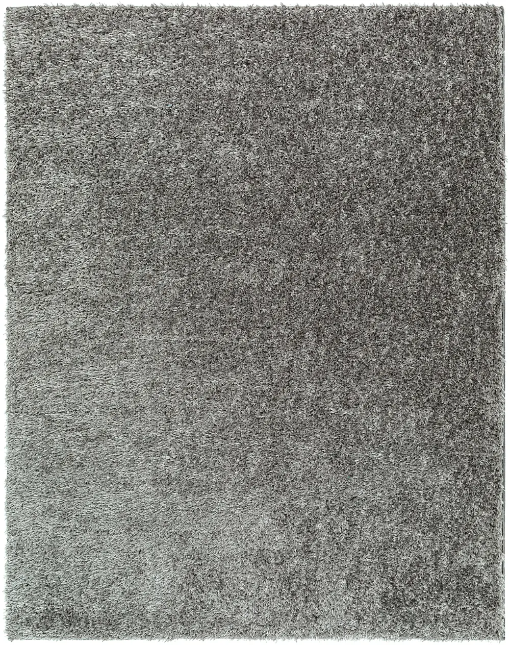 Soso Shaggy Solid Color Plush Pile Dark Grey Rug - Image 3