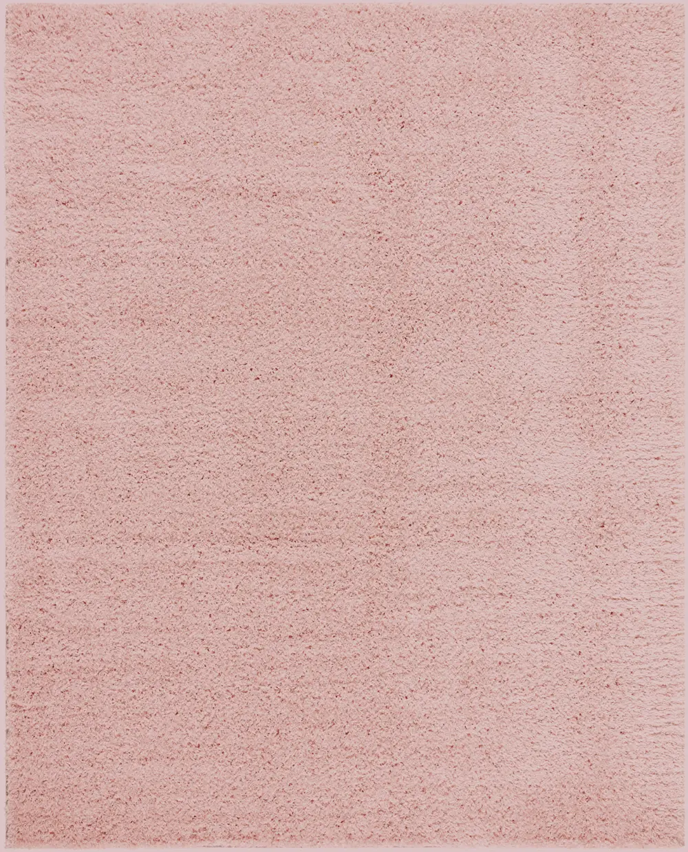 Soso Shaggy Solid Color Plush Pile Pink Rug - Image 9