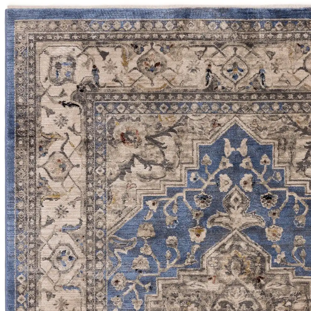 Sovereign Blue Medallion 07 Rug - Image 4