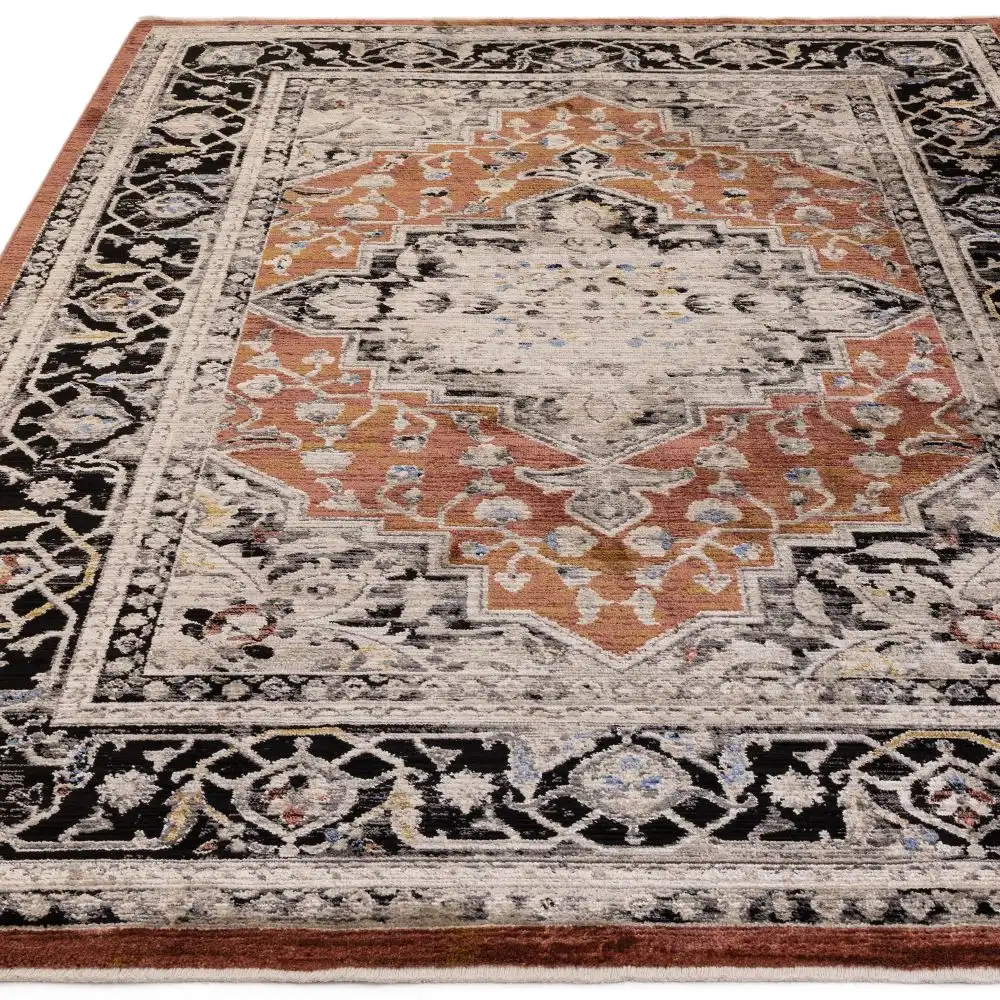 Sovereign Terracotta Medallion 04 Rug - Image 3