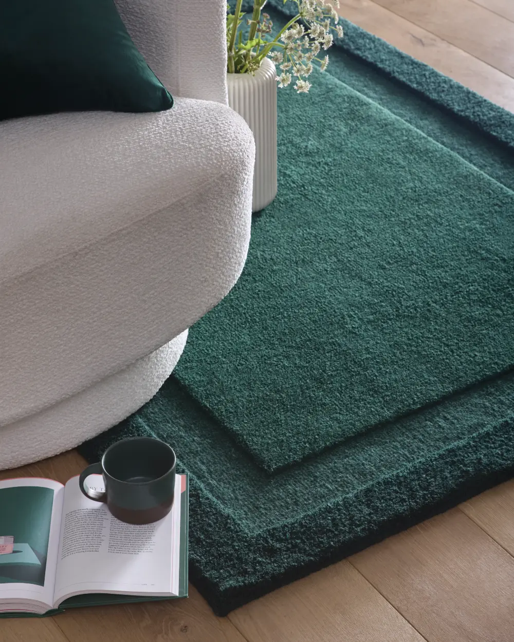 Stacked Border Dark Green - Image 2