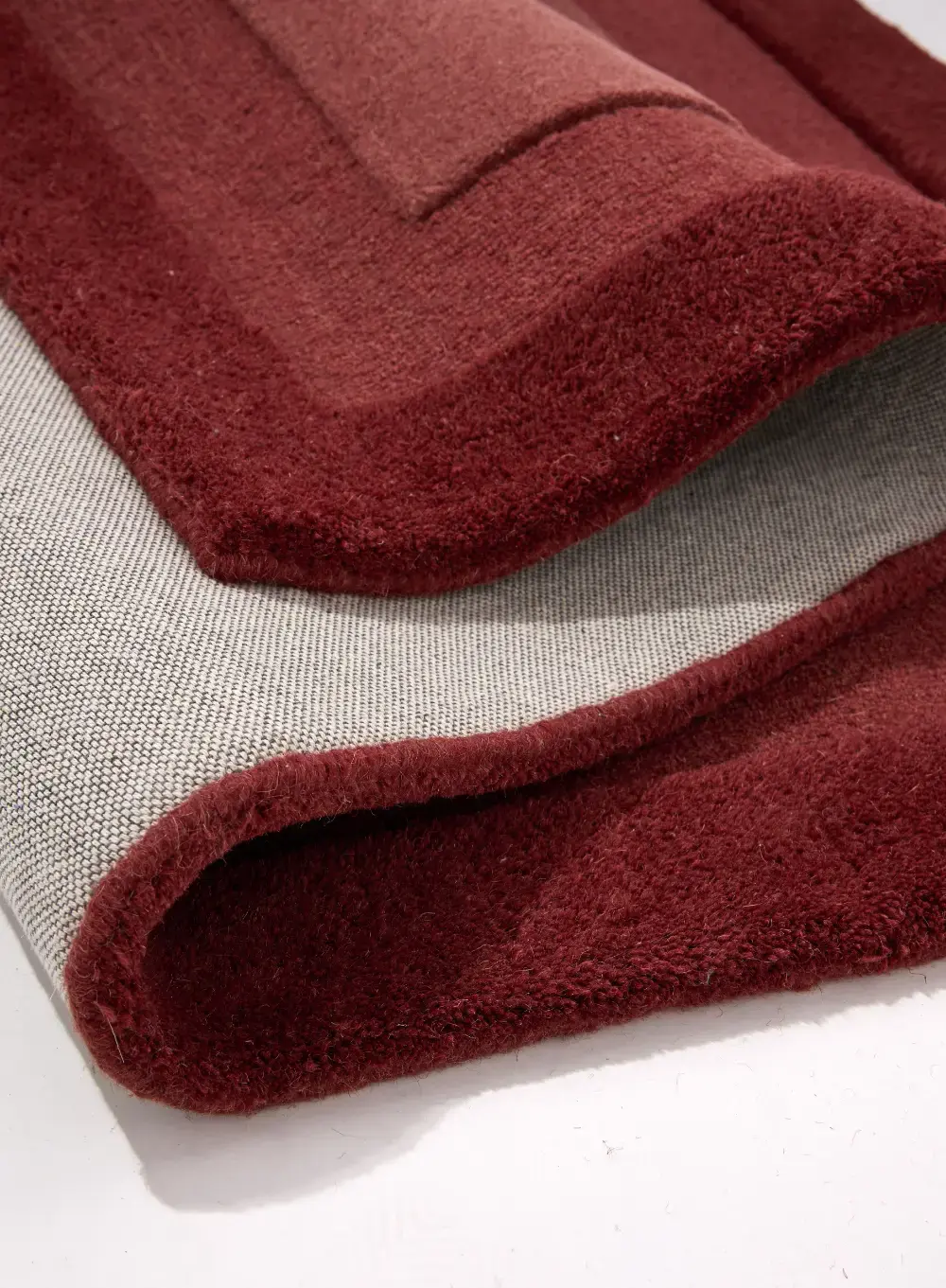 Stacked Border Wine Red - Image 4