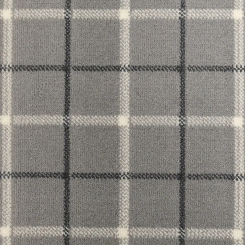 Stair Runners Maestro Stair Runner Check Grey - Image 5