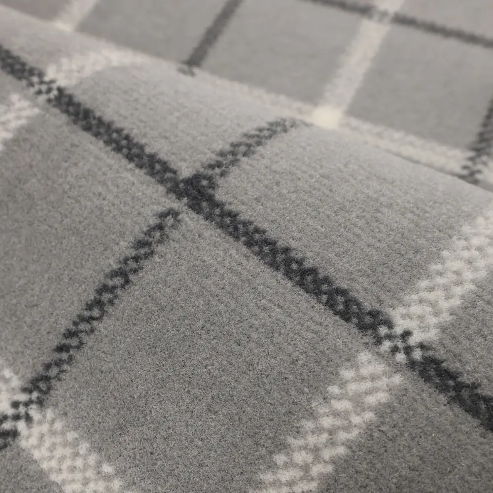 Stair Runners Maestro Stair Runner Check Grey - Image 6