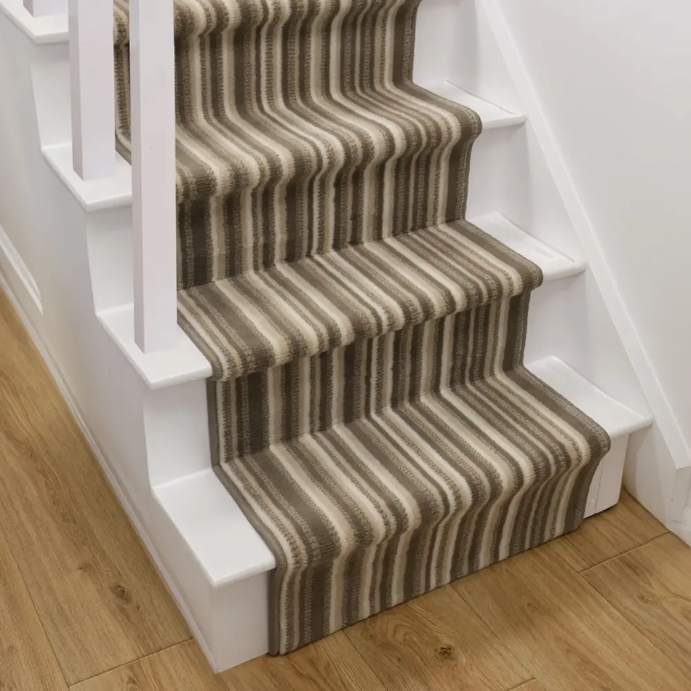 Stair Runners Maestro Stair Runner Stripe Natural - Image 3