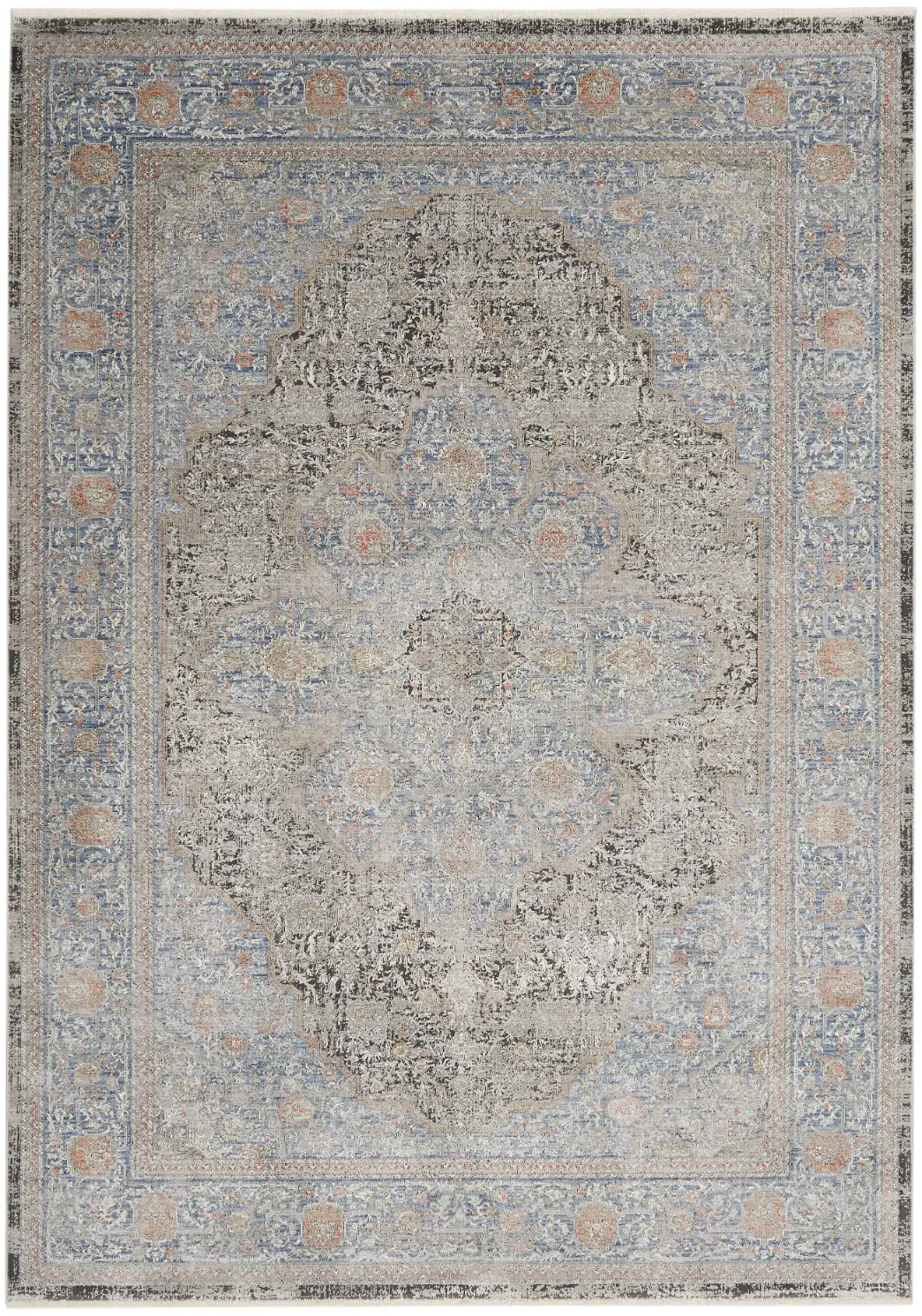 Starry Nights STN07 Blue Rug - Image 5