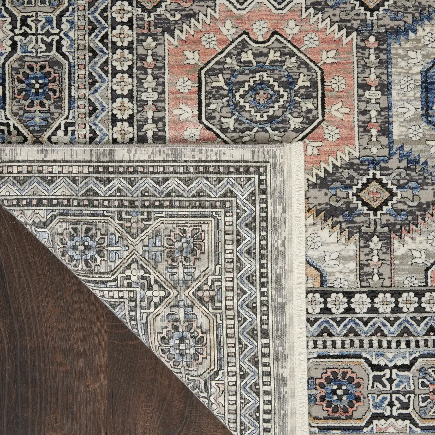 Starry Nights STN09 Grey Navy Rug - Image 4