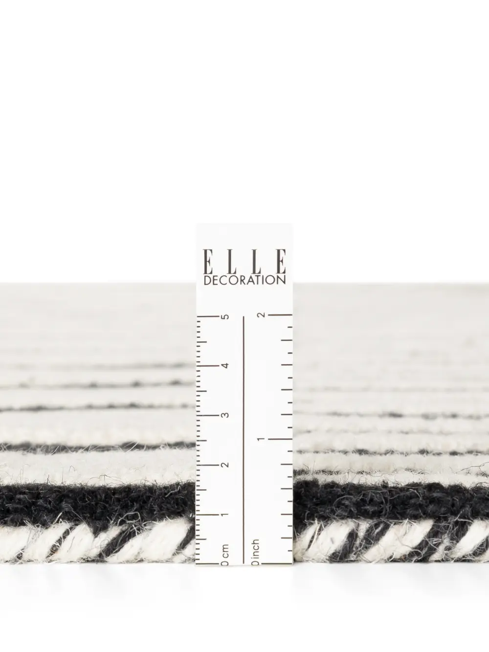 Stryve Woolen Rug Pulse Black White 106360 - Image 4