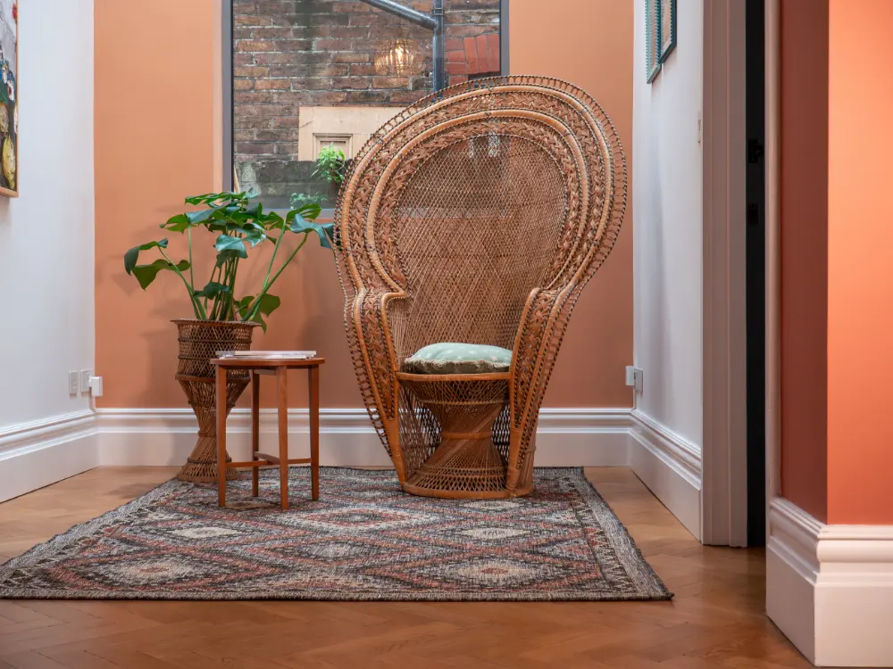 SUMAC Indoor Outdoor SUM101 Brown Rust Rug - Image 6