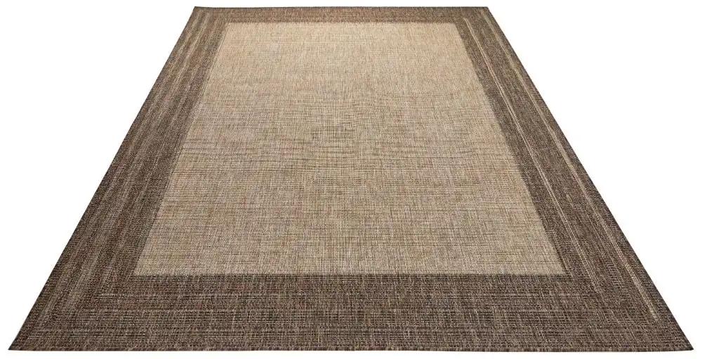 SUMAC Indoor Outdoor SUM102 Beige Brown Rug - Image 7