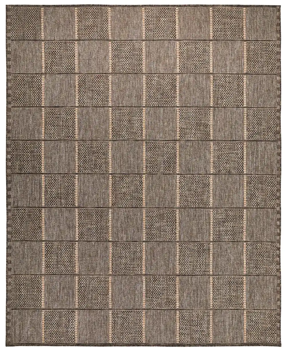 SUMAC Indoor Outdoor SUM104 Mocha Rug - Image 4