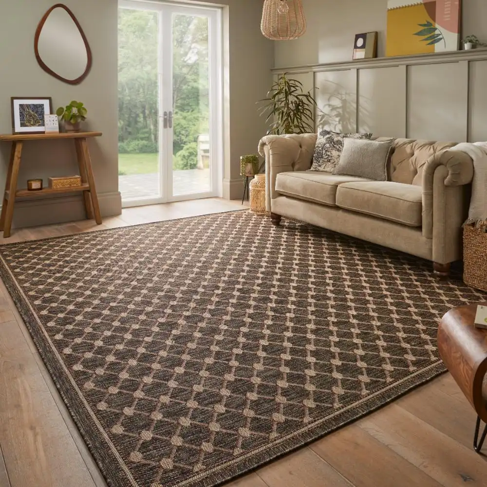 SUMAC Indoor Outdoor SUM105 Brown Rug